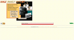 Desktop Screenshot of halefamily.net